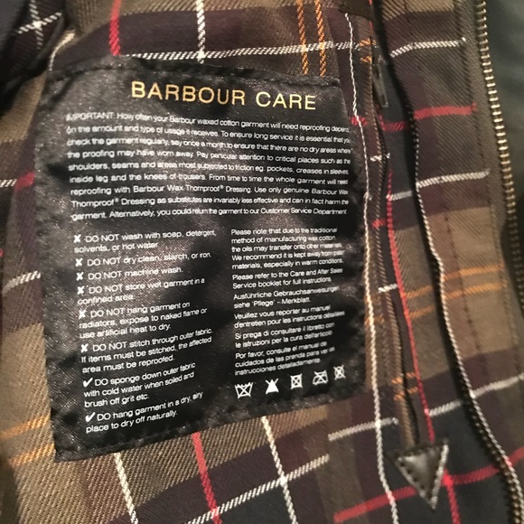 Barbour Women’s Wax Jacket, size 4, never worn - Picture 8 of 8